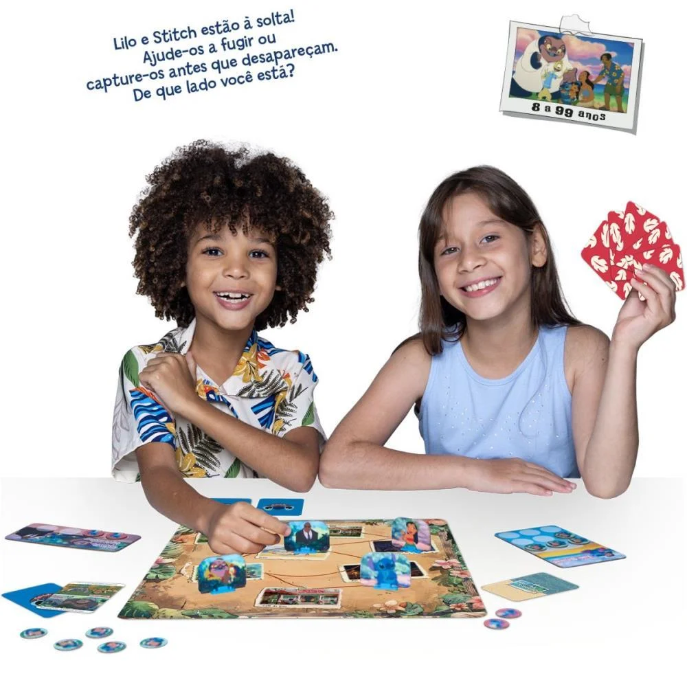 JOGO DE TABULEIRO STITCH EM FUGA TOYSTER (UNIDADE) - imagem 3