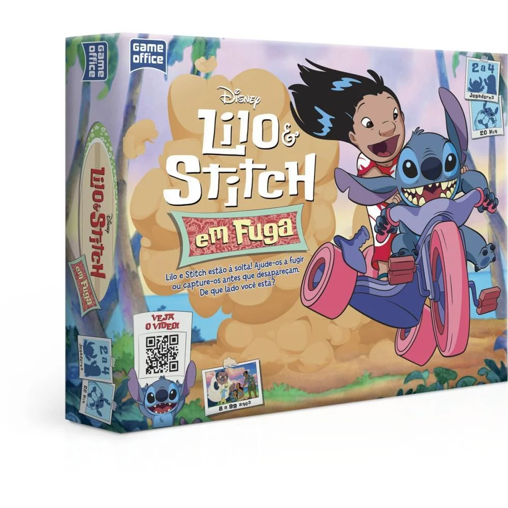JOGO DE TABULEIRO STITCH EM FUGA TOYSTER (UNIDADE) - imagem 4