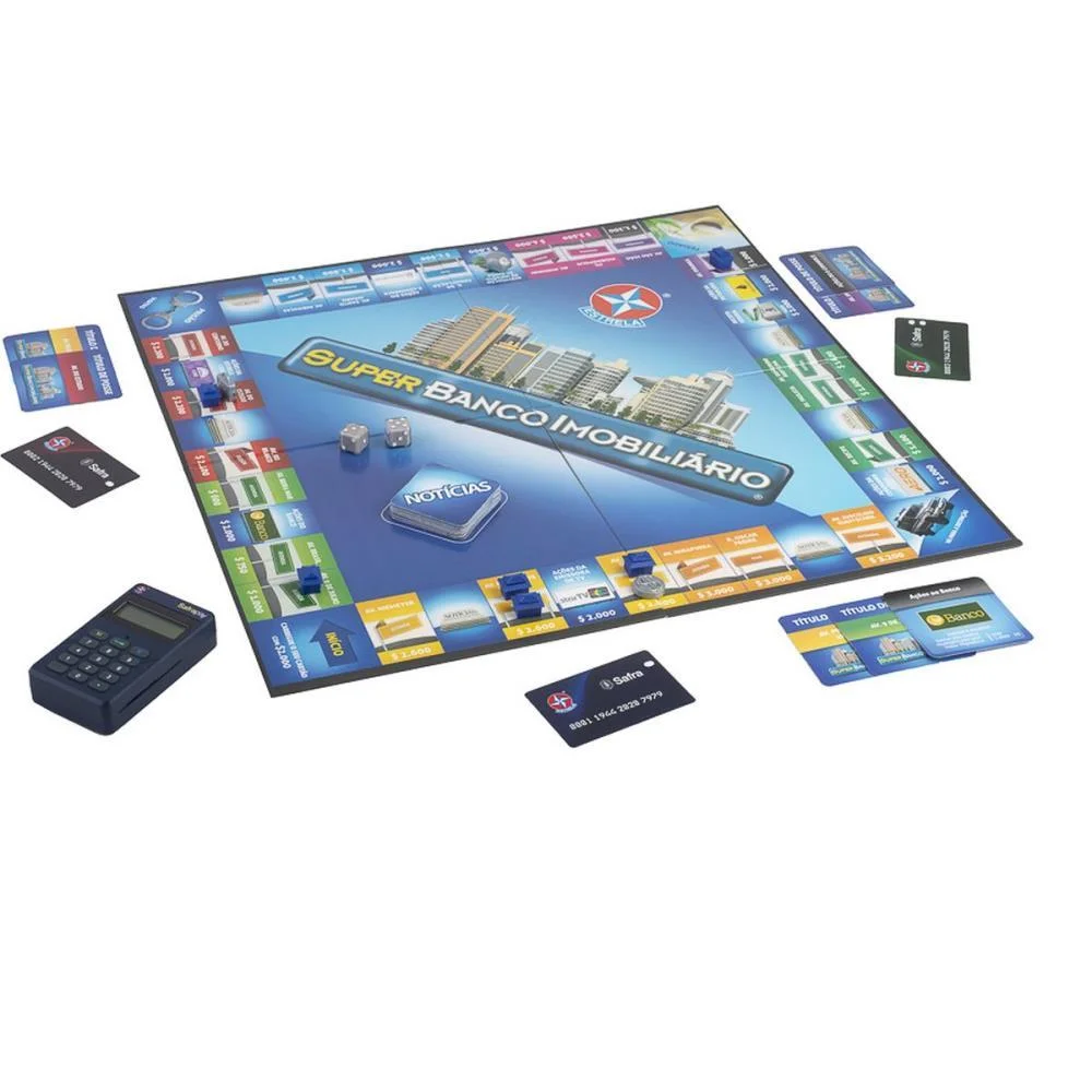 JOGO DE TABULEIRO BANCO IMOBILIARIO SUPER ESTRELA (UNIDADE) - imagem 7