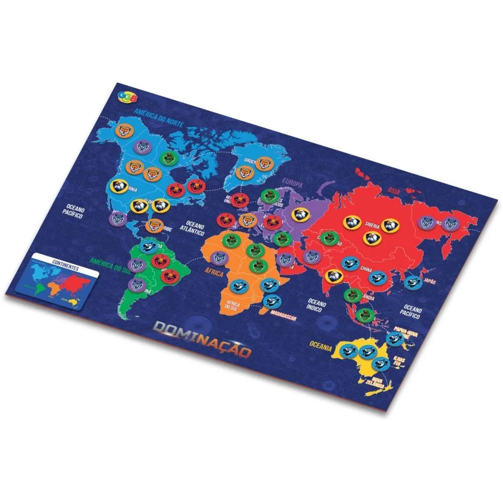JOGO DE TABULEIRO DOMINACAO GGB PLAST (UNIDADE) - imagem 4