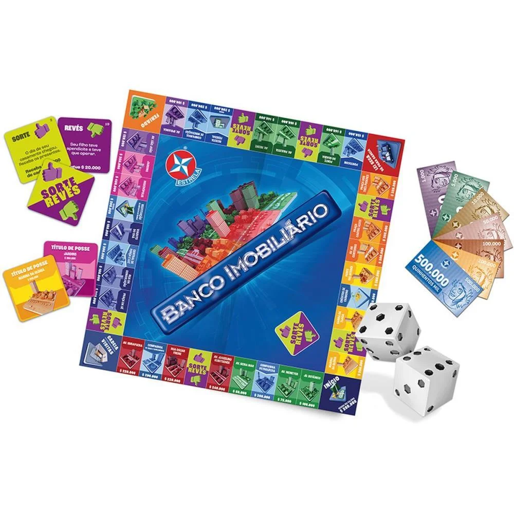JOGO DE TABULEIRO BANCO IMOBIL. REALIDADE AUMENT ESTRELA (UNIDADE) - imagem 4