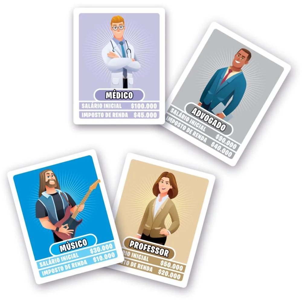 JOGO DE TABULEIRO CORRIDA DA VIDA GGB PLAST (UNIDADE) - imagem 5