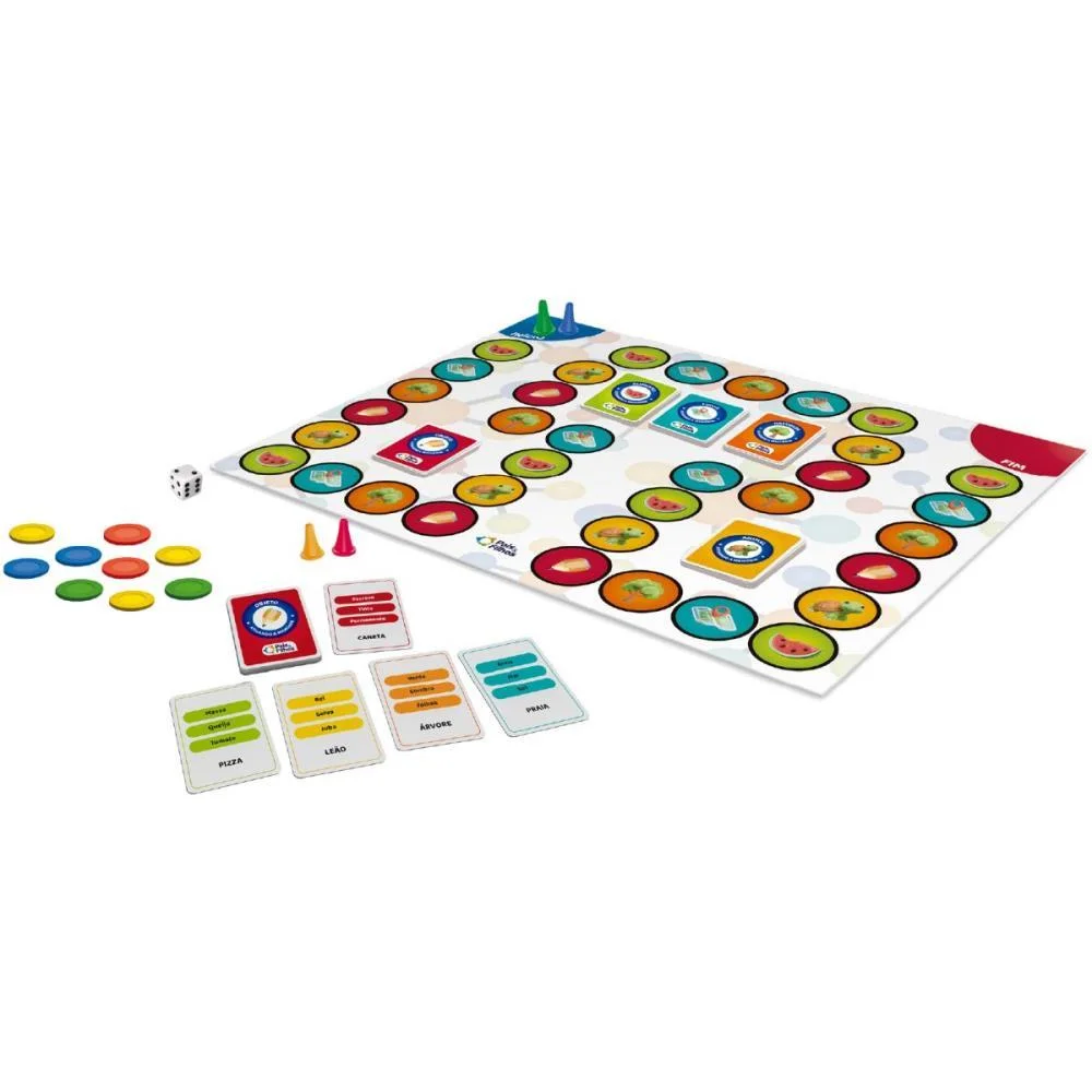 JOGO DE TABULEIRO ATIVANDO A MEMORIA PAIS E FILHOS (UNIDADE) - imagem 3