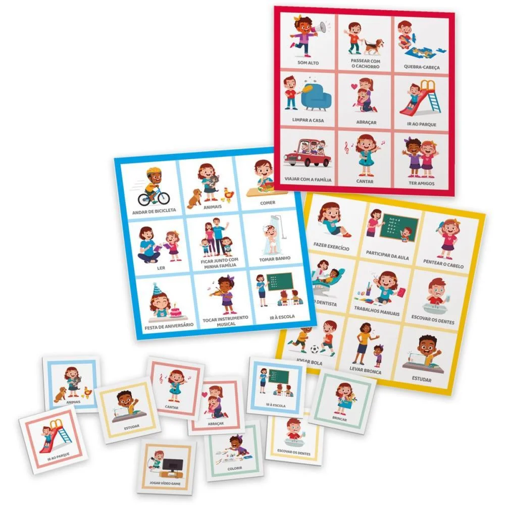 JOGO DE BINGO BINGUINHO GOSTO OU NAO GOSTO PAIS E FILHOS (UNIDADE) - imagem 3