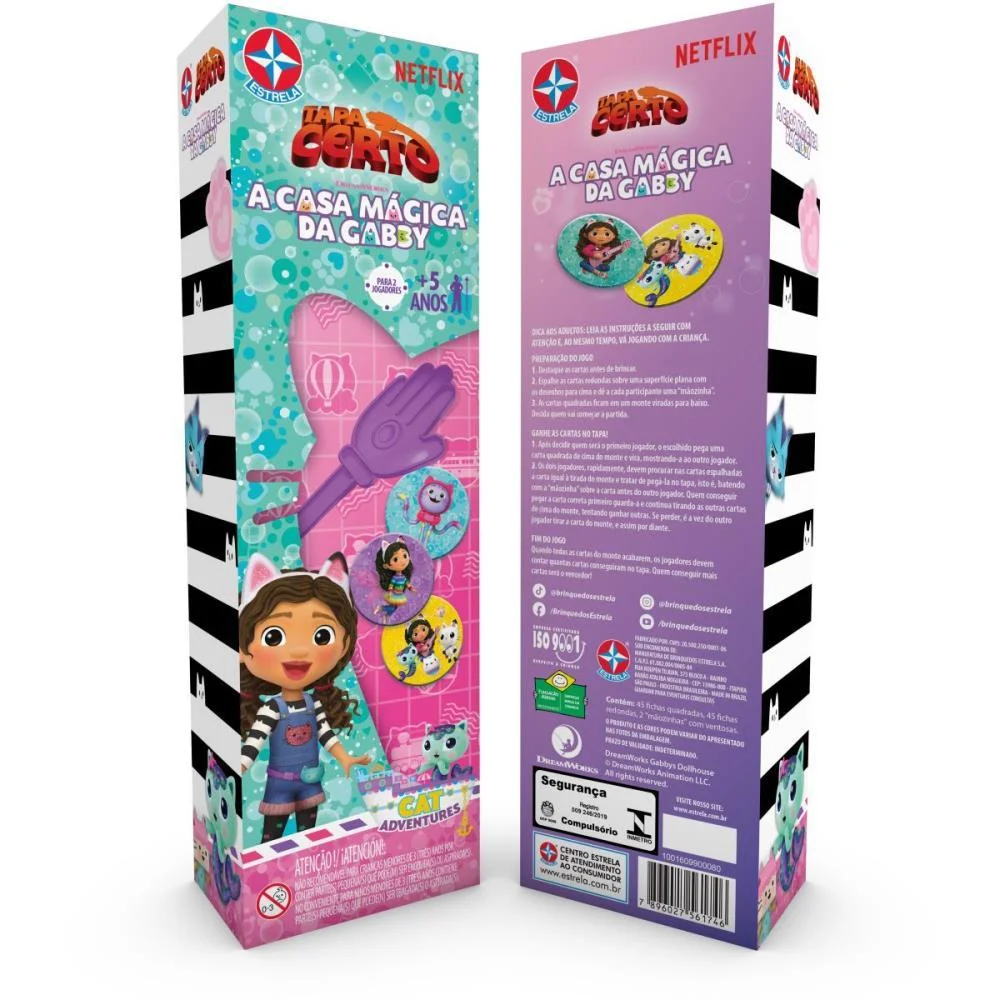 JOGO DIVERSO TAPA CERTO-A CASA MAG DA GABBY ESTRELA (UNIDADE) - imagem 5