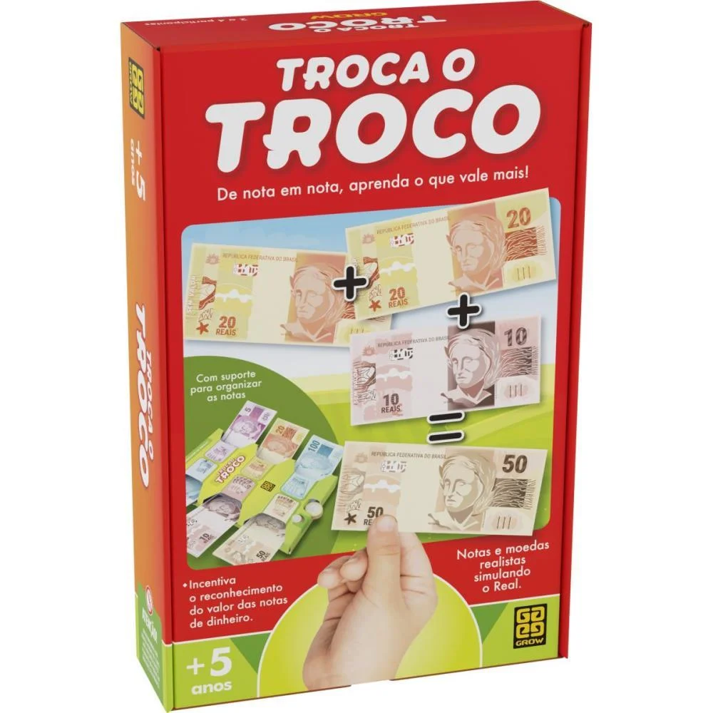 JOGO DIVERSO TROCA O TROCO GROW (UNIDADE) - imagem 3