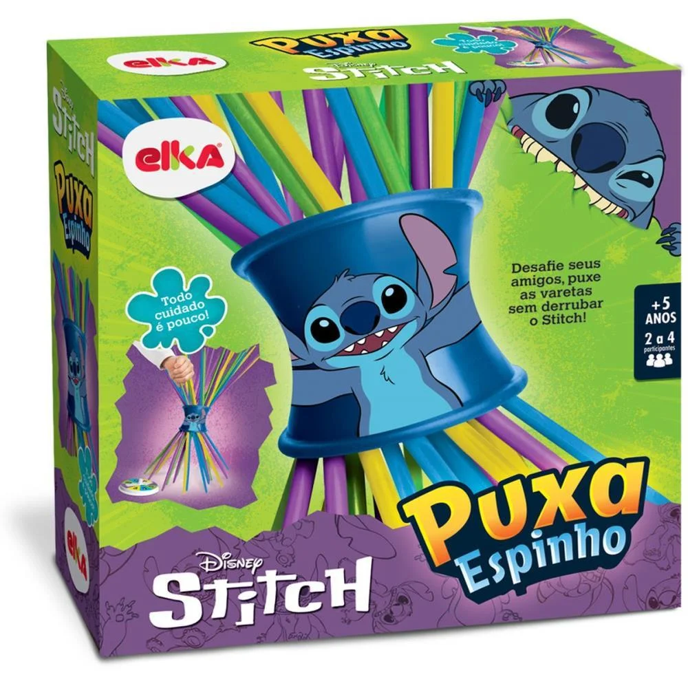 JOGO DIVERSO STITCH PUXA ESPINHO ELKA (UNIDADE) - imagem 5