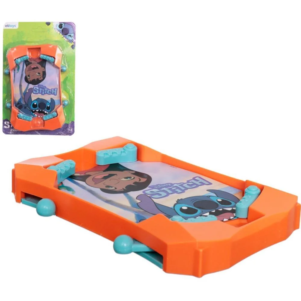JOGO DIVERSO STITCH PINBALL DE MAO ETITOYS (UNIDADE) - imagem 3