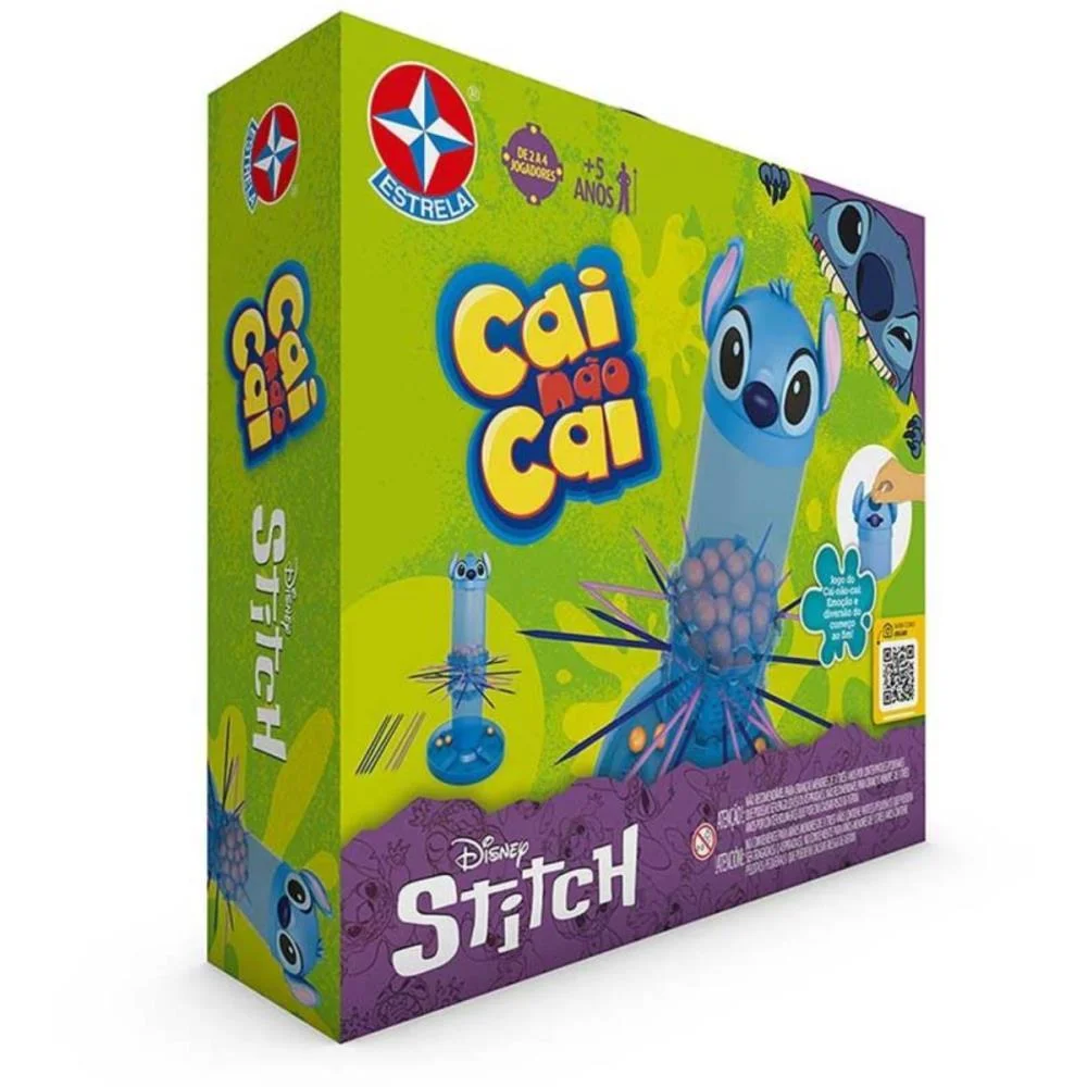 JOGO DIVERSO STITCH CAI NAO CAI ESTRELA (UNIDADE) - imagem 3