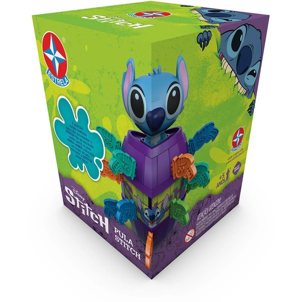JOGO DIVERSO STITCH PULA PARTIR DE 5 ANOS ESTRELA (UNIDADE) - imagem 4
