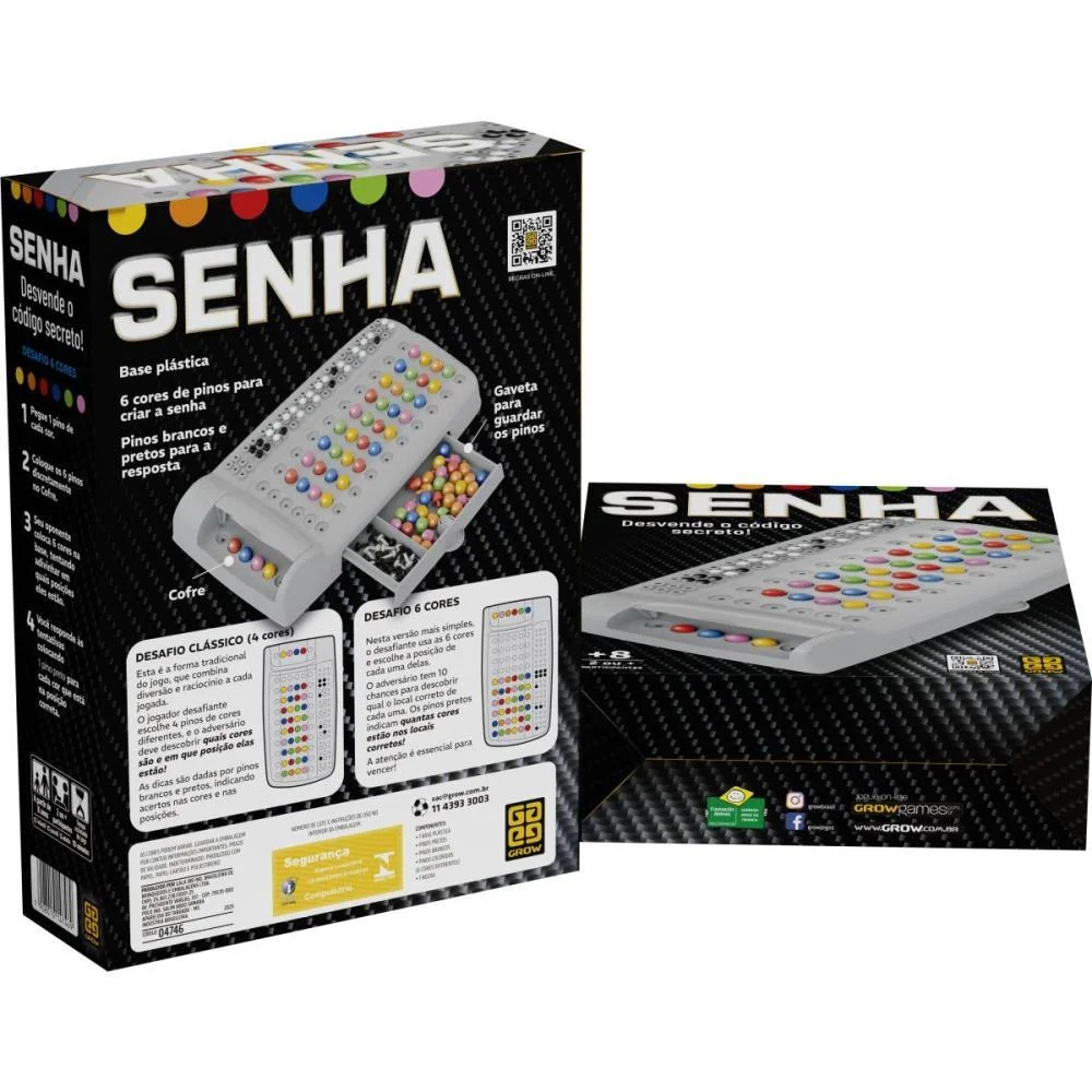 JOGO DIVERSO SENHA GROW (UNIDADE) - imagem 5