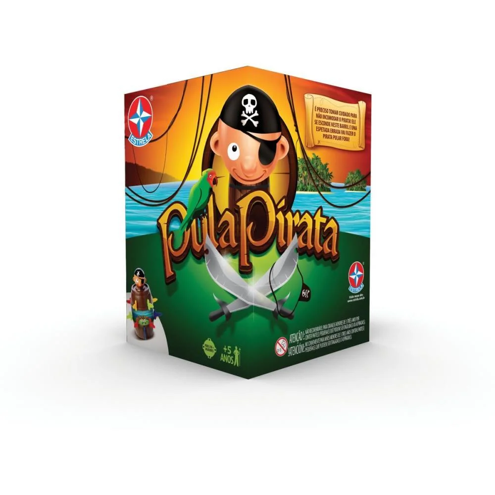 JOGO DIVERSO PULA PIRATA A PARTIR DE 5ANOS ESTRELA (UNIDADE) - imagem 4