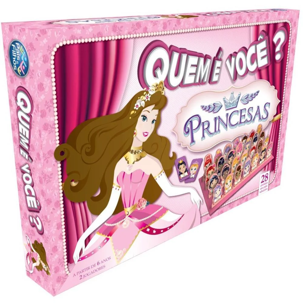 JOGO DIVERSO QUEM E VOCE PRINCESAS PAIS E FILHOS (UNIDADE) - imagem 4