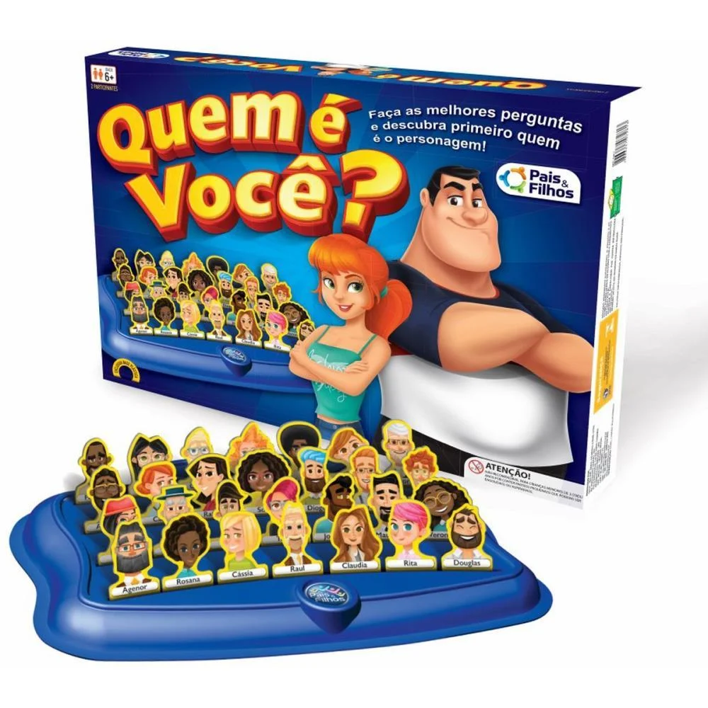 JOGO DIVERSO QUEM E VOCE PAIS E FILHOS (UNIDADE) - imagem 2