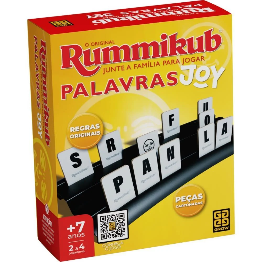 JOGO DIVERSO RUMMIKUB JOY PALAVRAS GROW (UNIDADE) - imagem 2