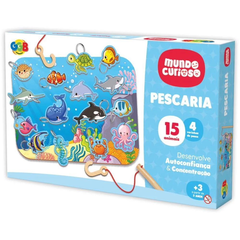 JOGO DIVERSO PESCARIA 19PCS GGB PLAST (UNIDADE) - imagem 4