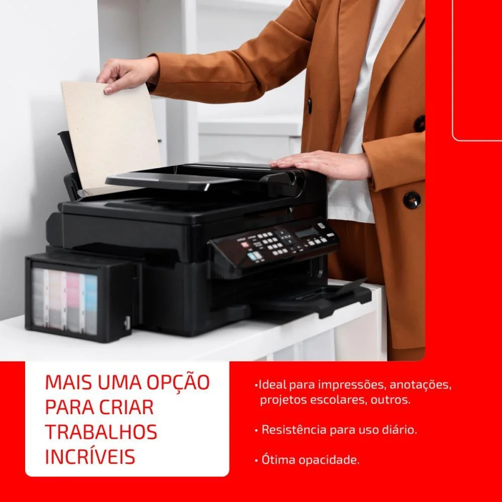 PAPEL SULFITE A4 RECICLADO CHAMEX ECO 75G 500 FLS. CHAMEX (PACOTE) - imagem 6