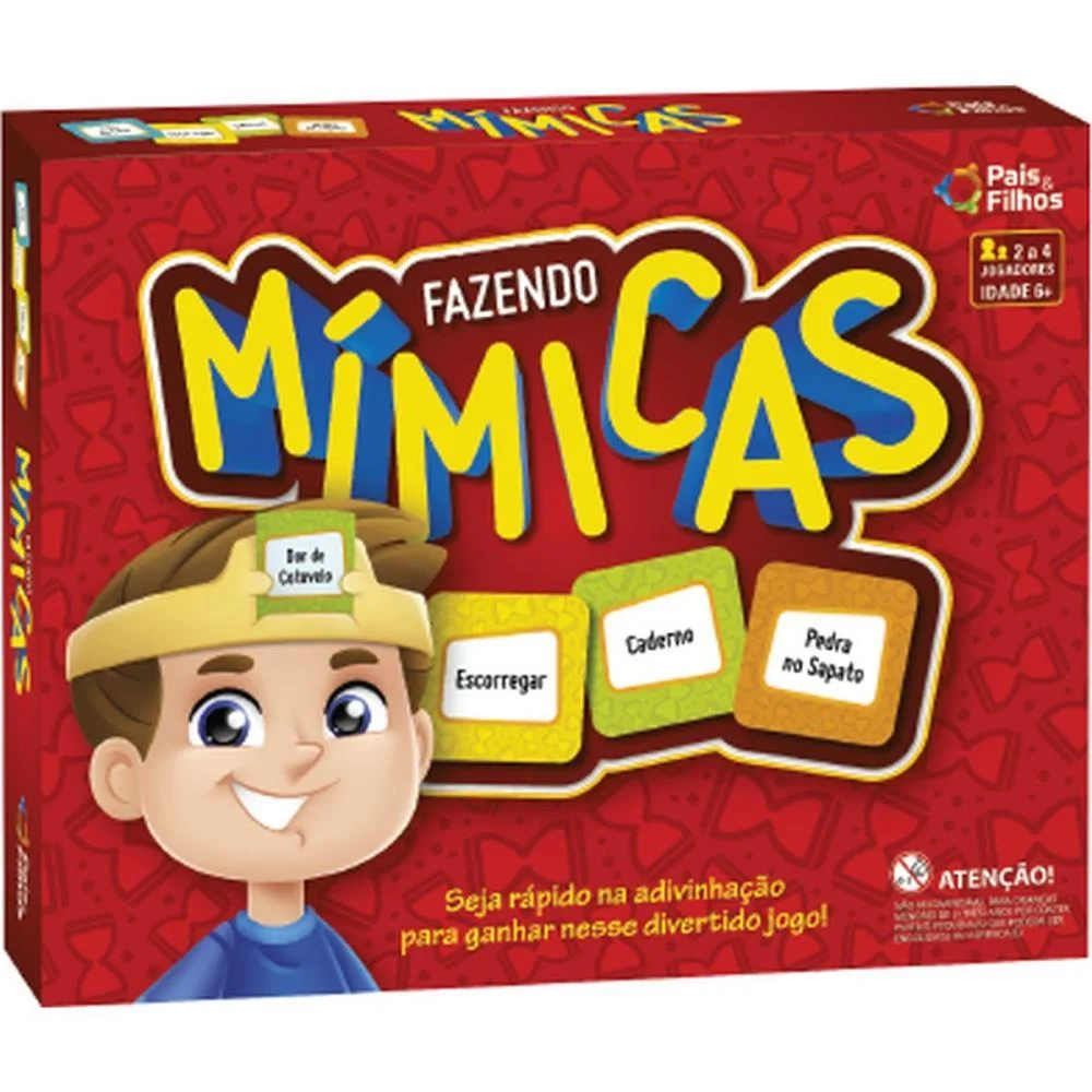 JOGO DIVERSO FAZENDO MIMICAS PAIS E FILHOS (UNIDADE) - imagem 2