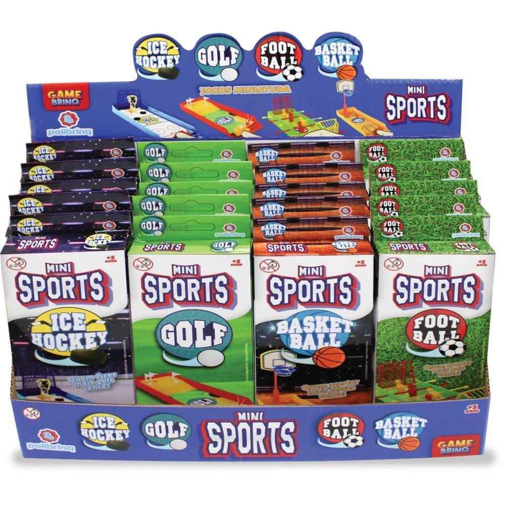 JOGO DIVERSO MINI SPORTS 4 MODELOS SORTIDOS POLIBRINQ (DP.C/16) - imagem 5