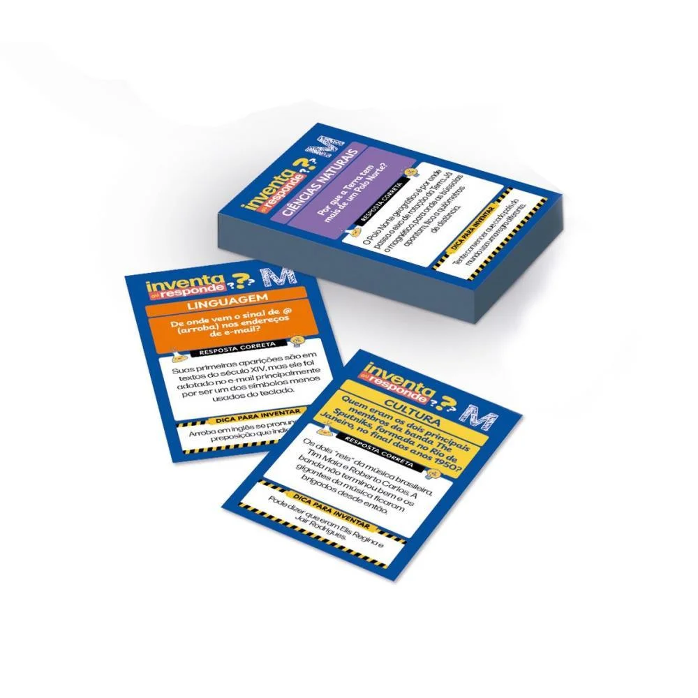 JOGO DIVERSO INVENTA OU RESPONDE NIG BRINQUEDOS (UNIDADE) - imagem 4