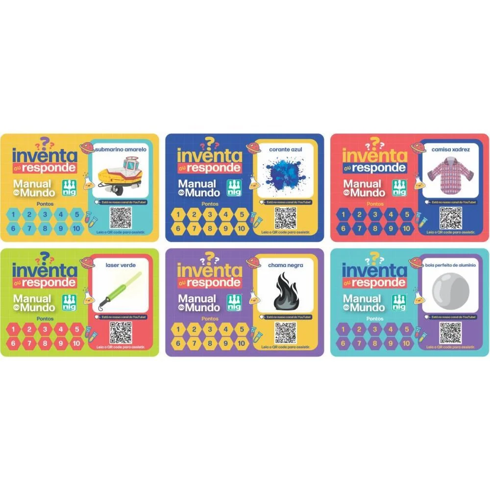JOGO DIVERSO INVENTA OU RESPONDE NIG BRINQUEDOS (UNIDADE) - imagem 7