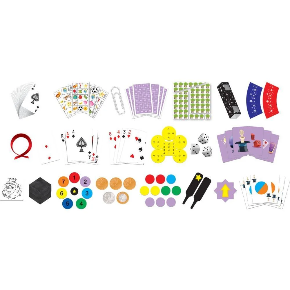 JOGO DIVERSO MAGICAS 50 TRUQUES GGB PLAST (UNIDADE) - imagem 4