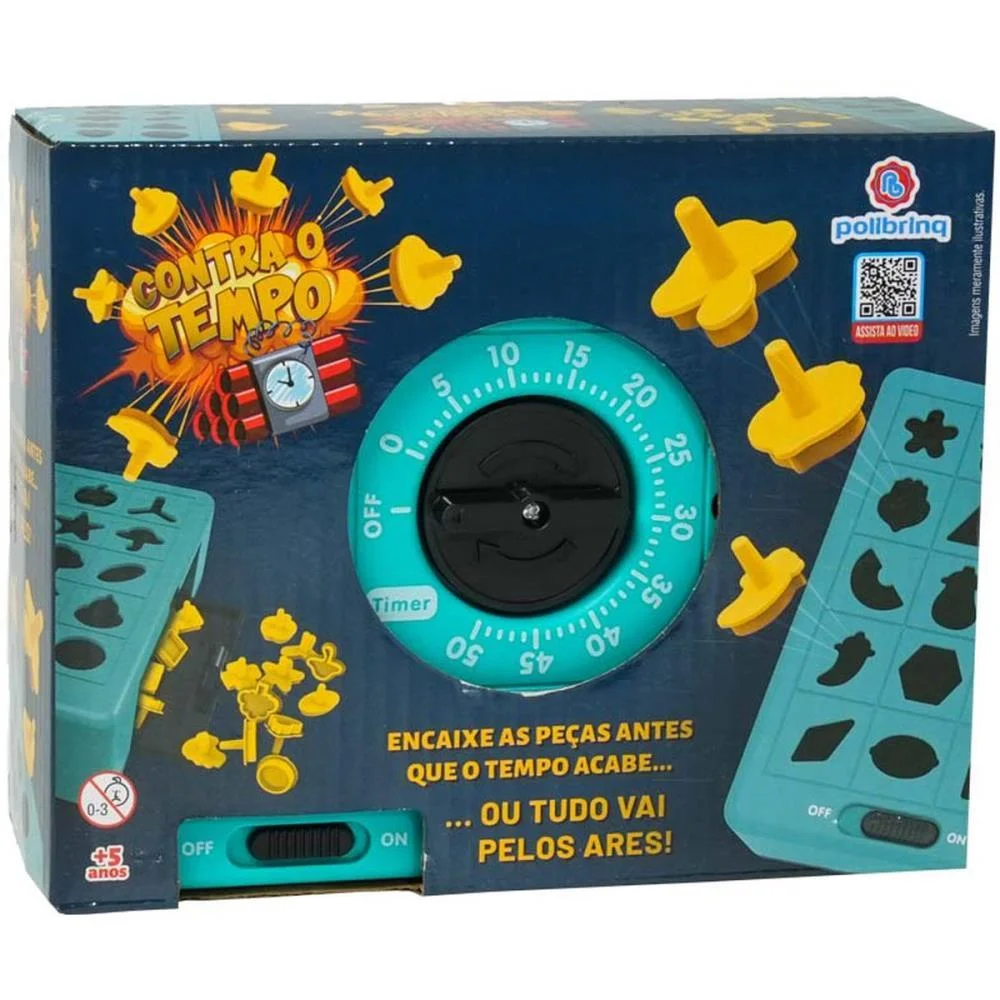 JOGO DIVERSO CONTRA O TEMPO POLIBRINQ (UNIDADE) - imagem 6