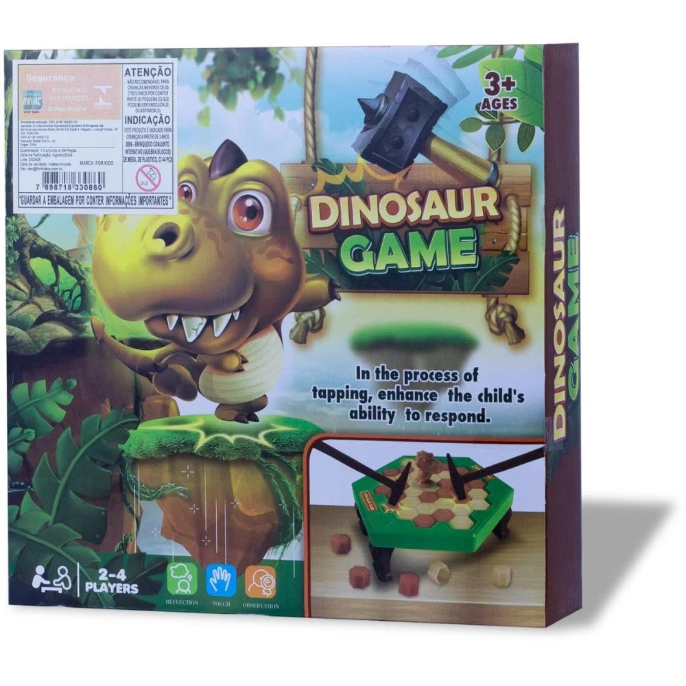 JOGO DIVERSO DINO QUEBRA BLOCOS BEE TOYS (UNIDADE) - imagem 3