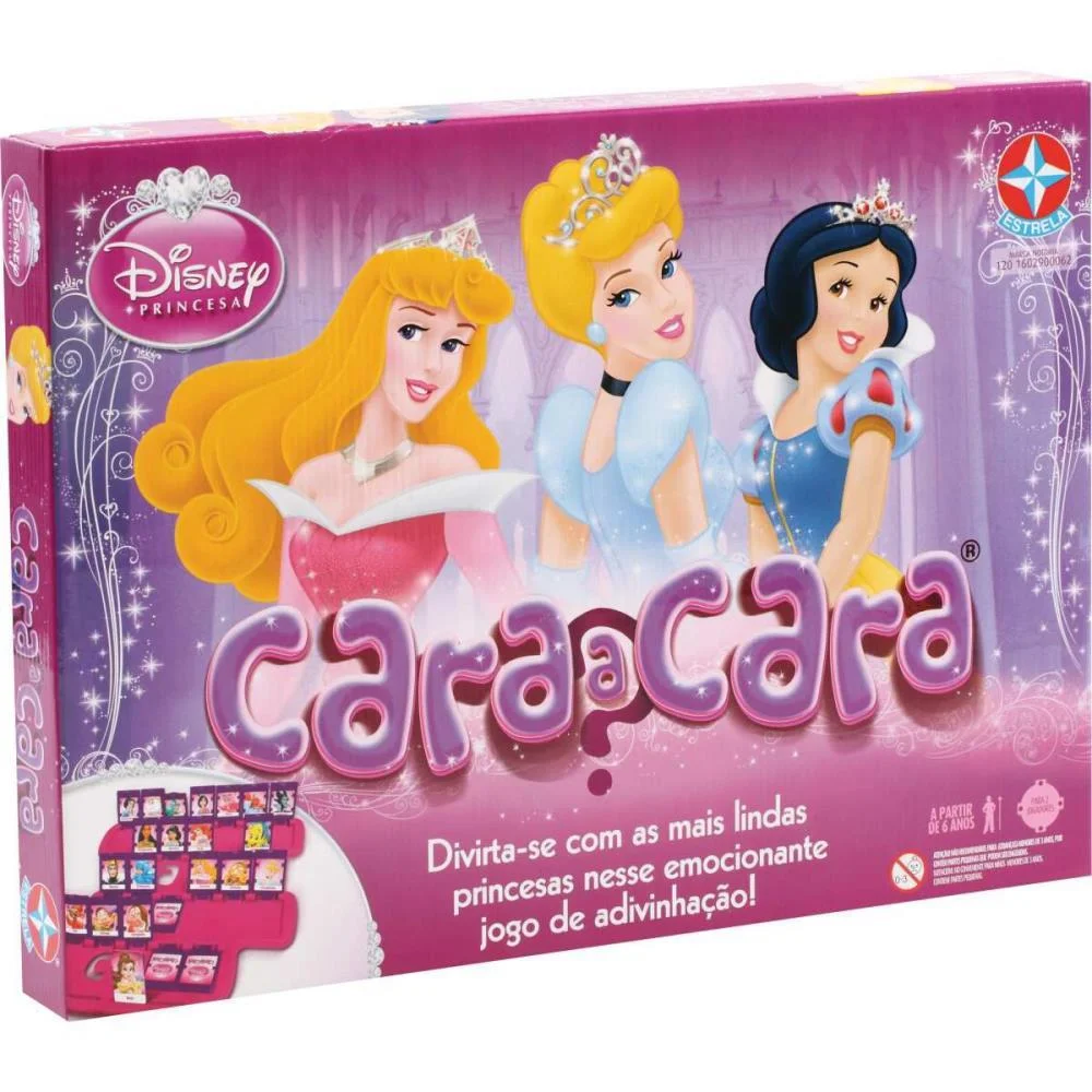 JOGO DIVERSO CARA A CARA PRINCESAS ESTRELA (UNIDADE) - imagem 4