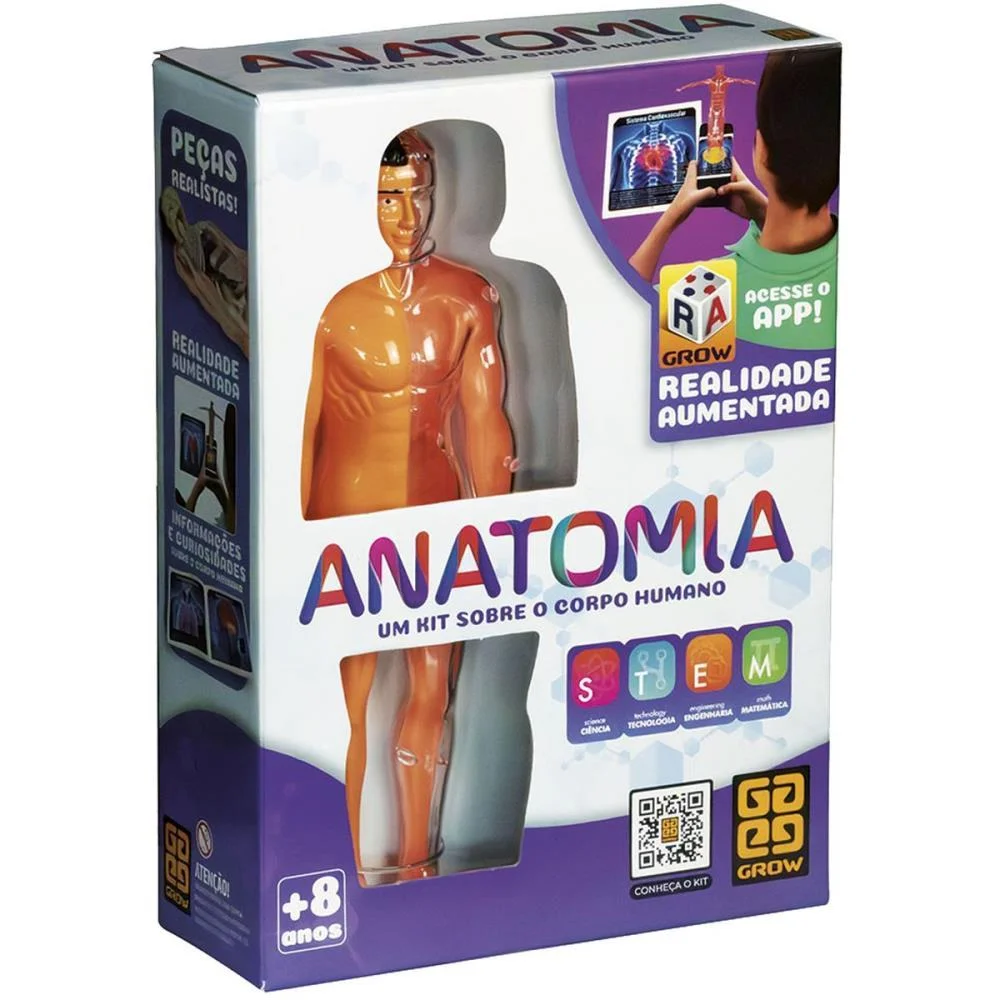JOGO DIVERSO ANATOMIA GROW (UNIDADE) - imagem 5