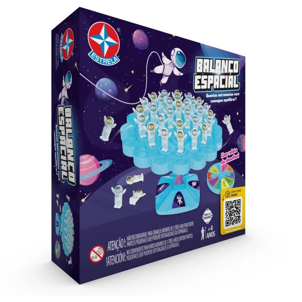 JOGO DIVERSO BALANCO ESPACIAL ESTRELA (UNIDADE) - imagem 2