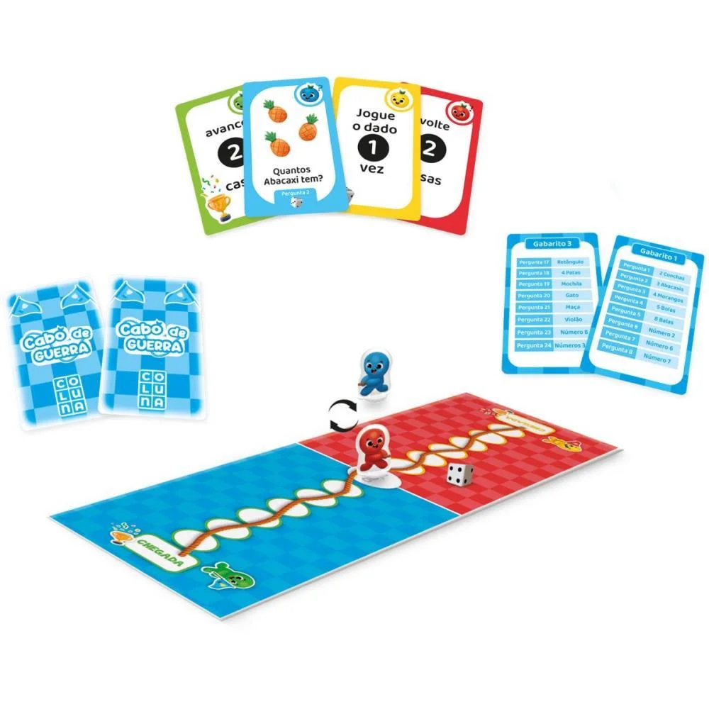 JOGO DIVERSO CABO DE GUERRA COLUNA (UNIDADE) - imagem 4