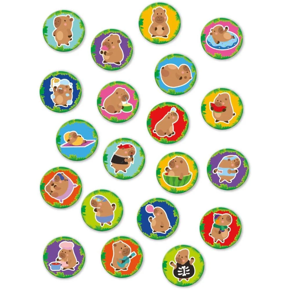 JOGO DIVERSO CAPIVARA TAPA NA MESA 48PARES NIG BRINQUEDOS (UNIDADE) - imagem 4