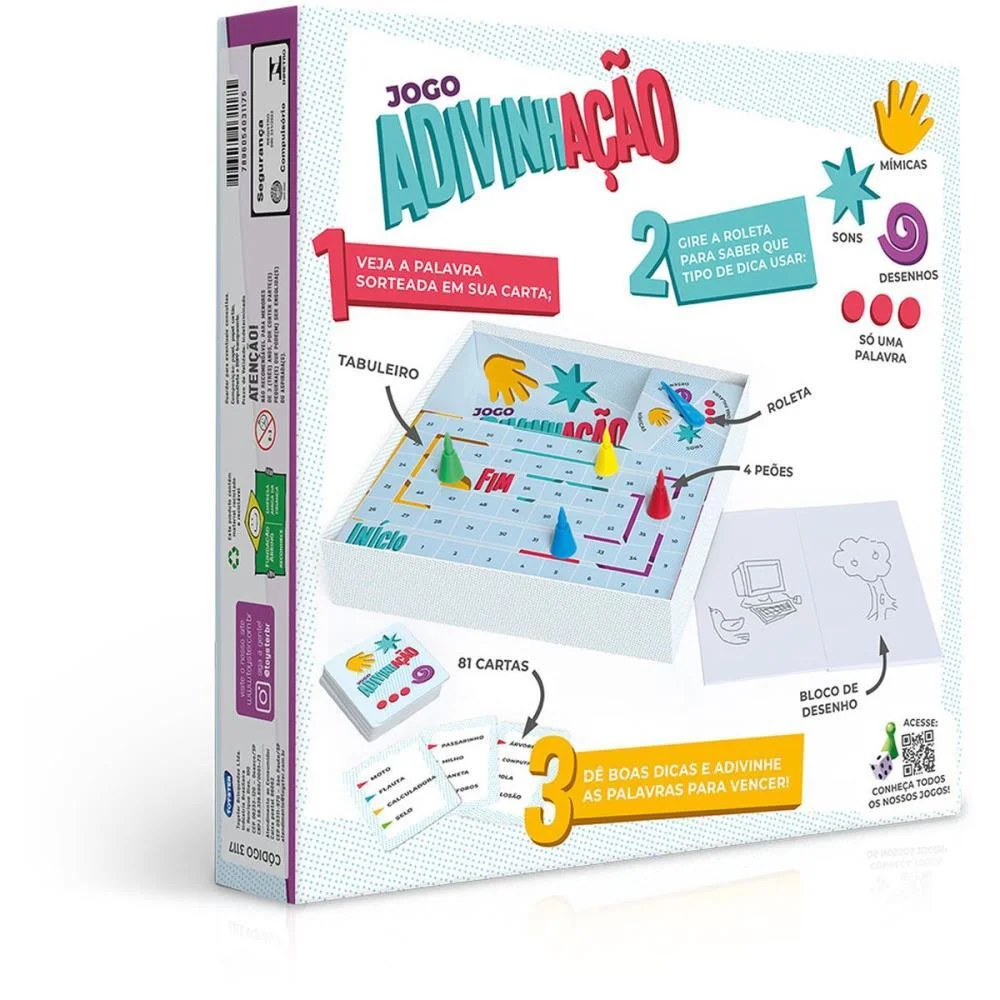 JOGO DIVERSO ADIVINHACAO TOYSTER (UNIDADE) - imagem 5