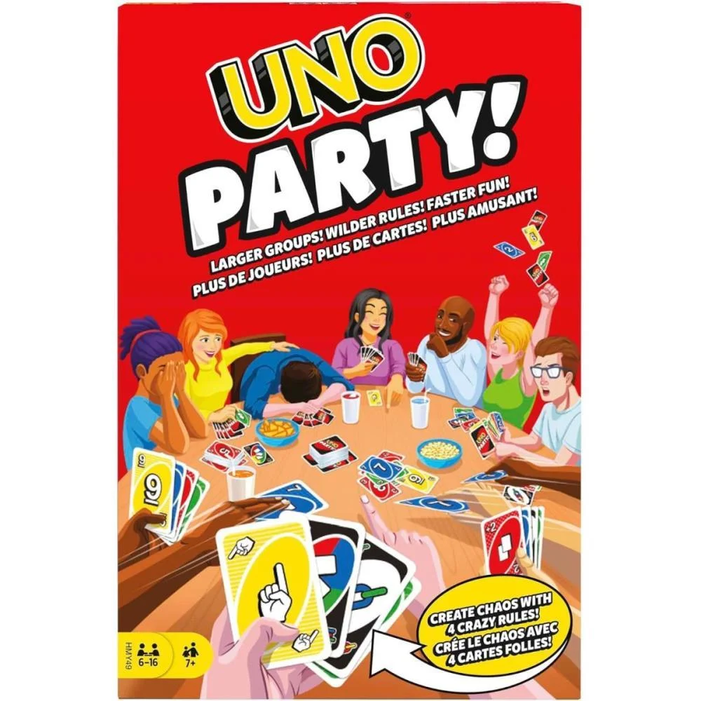 JOGO DE CARTAS UNO PARTY MATTEL (UNIDADE) - imagem 2
