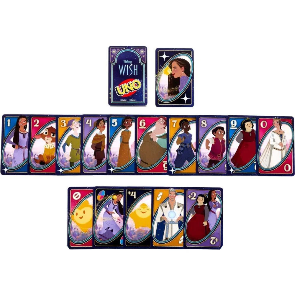 JOGO DE CARTAS UNO WISH MATTEL (UNIDADE) - imagem 8