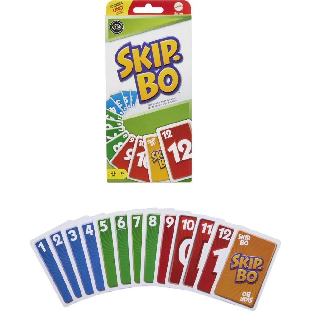 JOGO DE CARTAS UNO SKIP-BO MATTEL (UNIDADE) - imagem 3