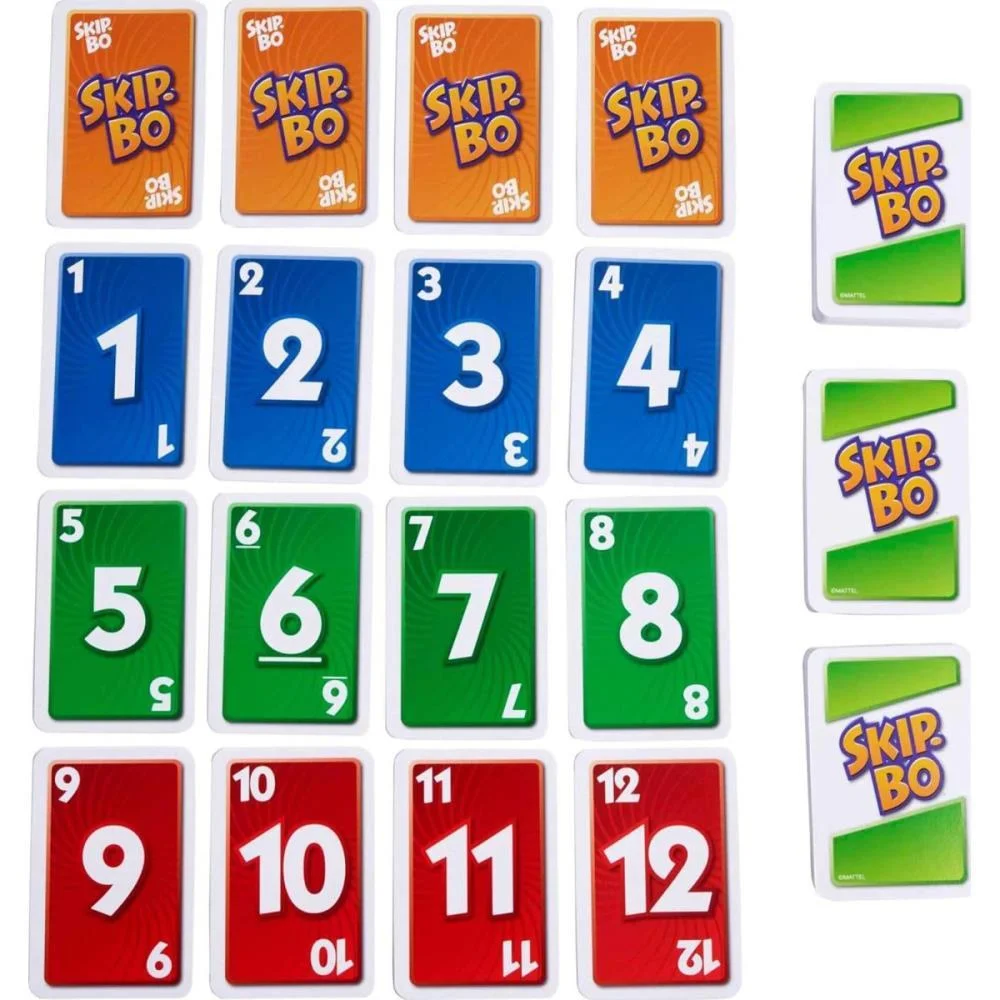 JOGO DE CARTAS UNO SKIP-BO MATTEL (UNIDADE) - imagem 5