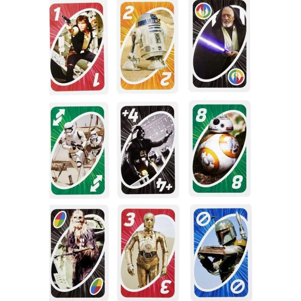JOGO DE CARTAS UNO STAR WARS MATTEL (UNIDADE) - imagem 5