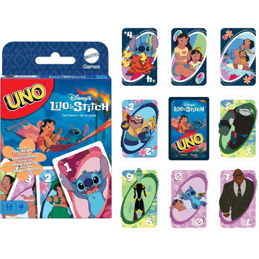 JOGO DE CARTAS UNO LILO E STITCH MATTEL (UNIDADE) - imagem 2
