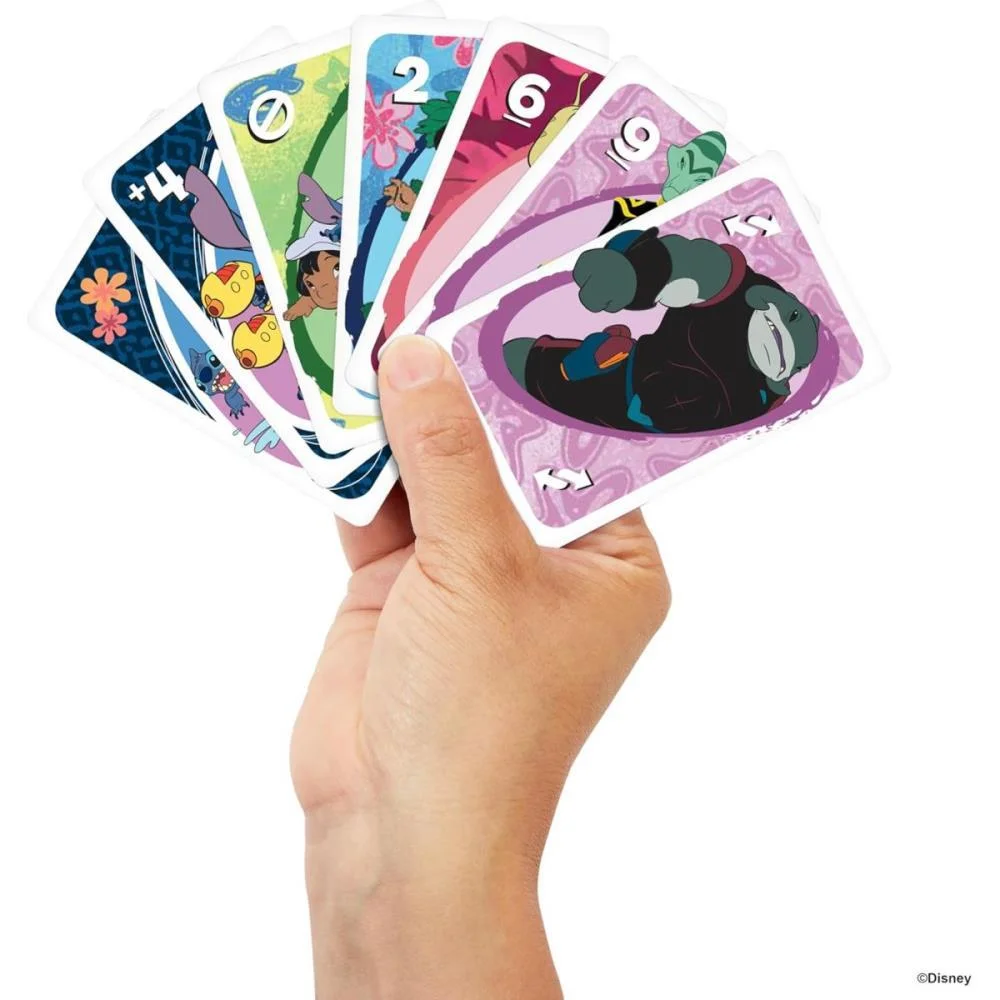 JOGO DE CARTAS UNO LILO E STITCH MATTEL (UNIDADE) - imagem 8