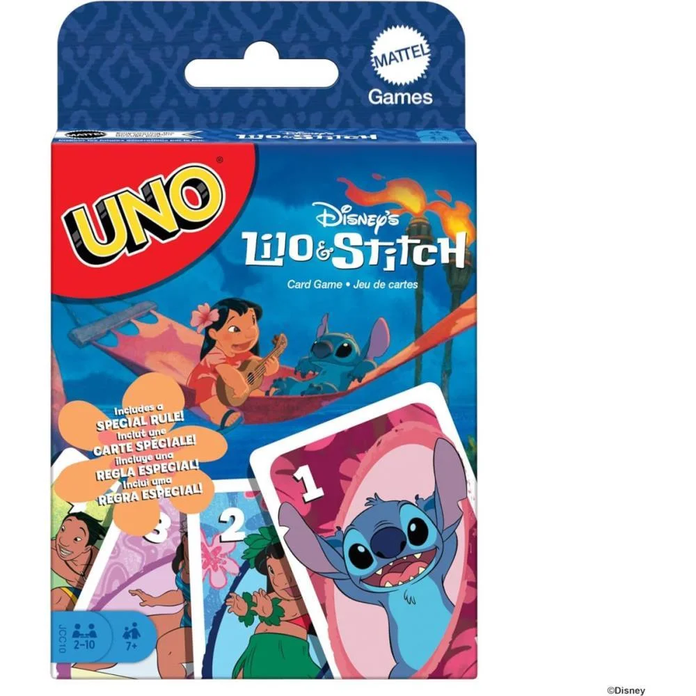 JOGO DE CARTAS UNO LILO E STITCH MATTEL (UNIDADE) - imagem 10