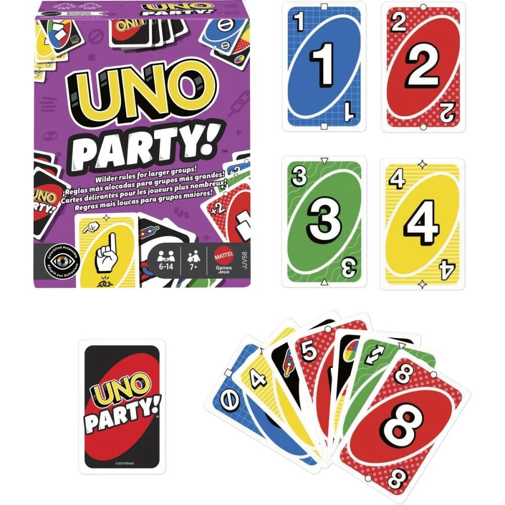 JOGO DE CARTAS UNO PARTY REFRESH MATTEL (UNIDADE) - imagem 6