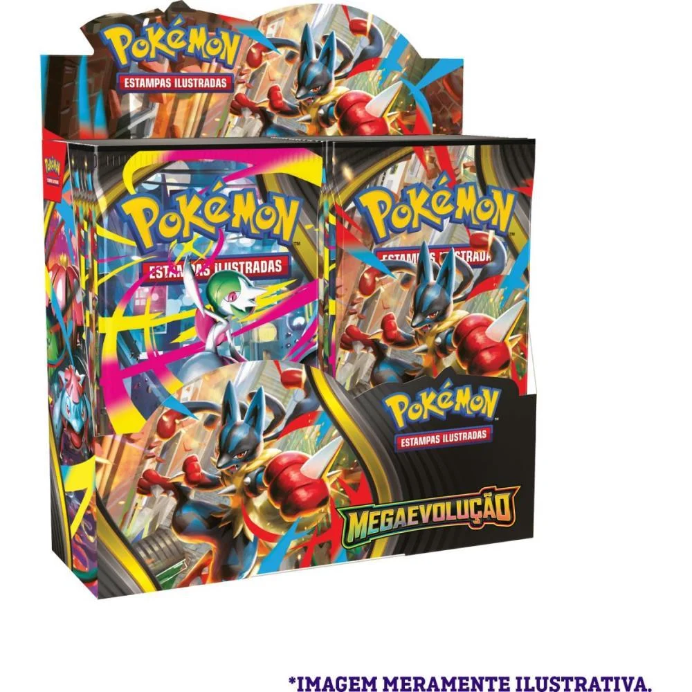JOGO DE CARTAS POKEMON ME01 MEGAEVOLUCAO COPAG (DP.C/36) - imagem 9