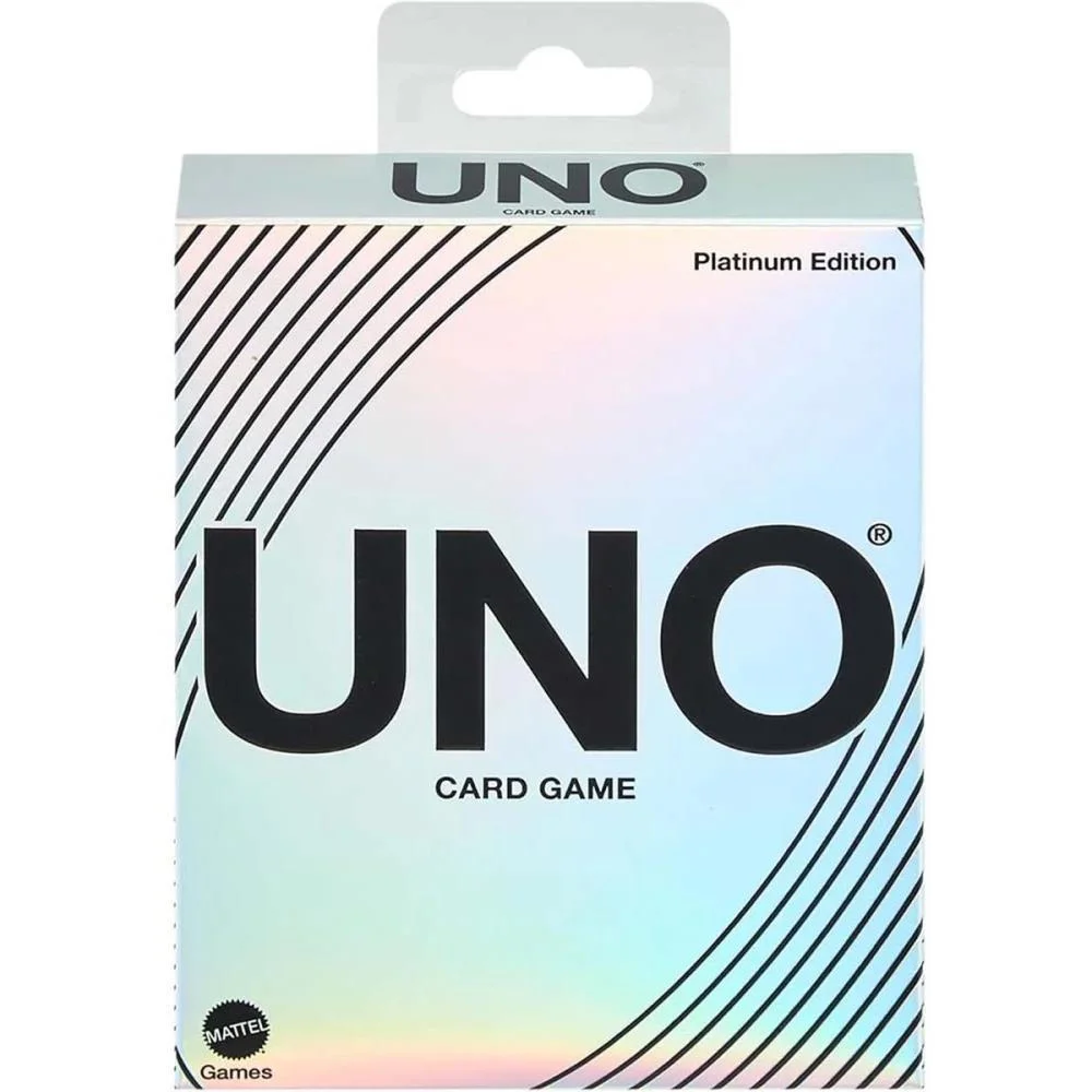 JOGO DE CARTAS UNO PLATINUM EXCLUSIVO MATTEL (UNIDADE) - imagem 5