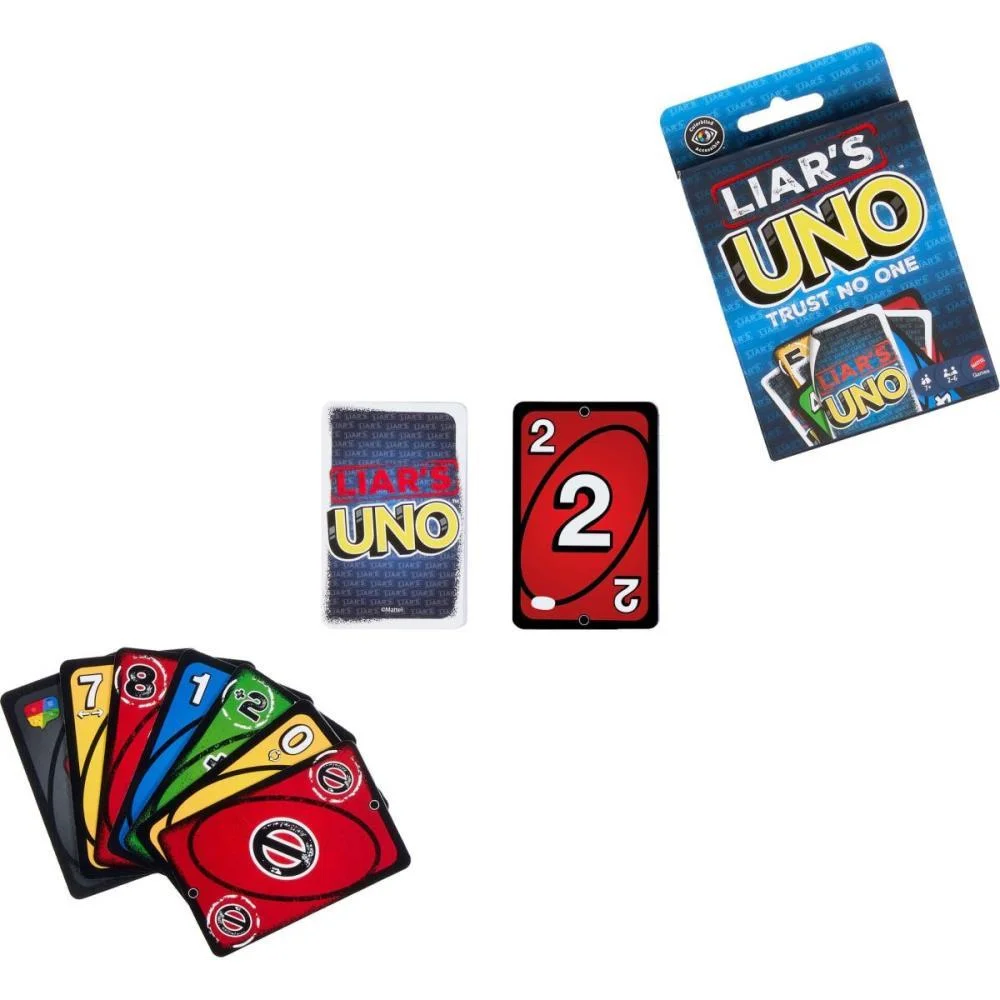 JOGO DE CARTAS UNO LIARS MATTEL (UNIDADE) - imagem 2