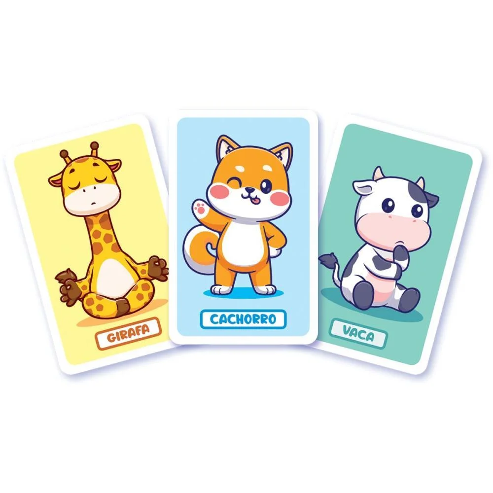 JOGO DE CARTAS ROUBA MONTE ANIMAIS GGB PLAST (UNIDADE) - imagem 4