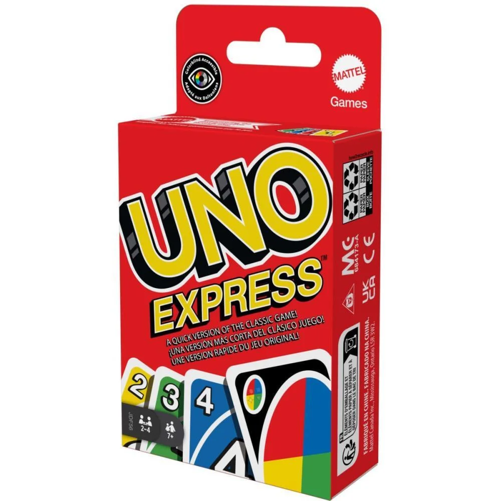 JOGO DE CARTAS UNO EXPRESS MATTEL (UNIDADE) - imagem 2