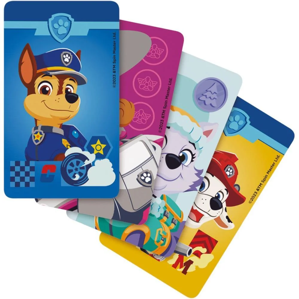 JOGO DE CARTAS PATRULHA CANINA ROUBA MONTE PAIS E FILHOS (UNIDADE) - imagem 5