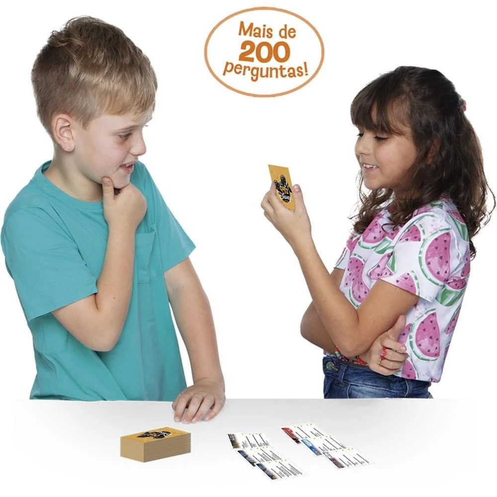 JOGO DE CARTAS QUIZ DA DISNEY POCKET TOYSTER (UNIDADE) - imagem 4